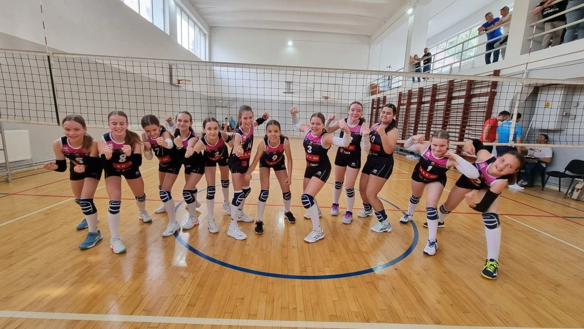 Voleibalistele sub 13 ani de la Victoria Nădlac vor juca pentru medaliile naționale!