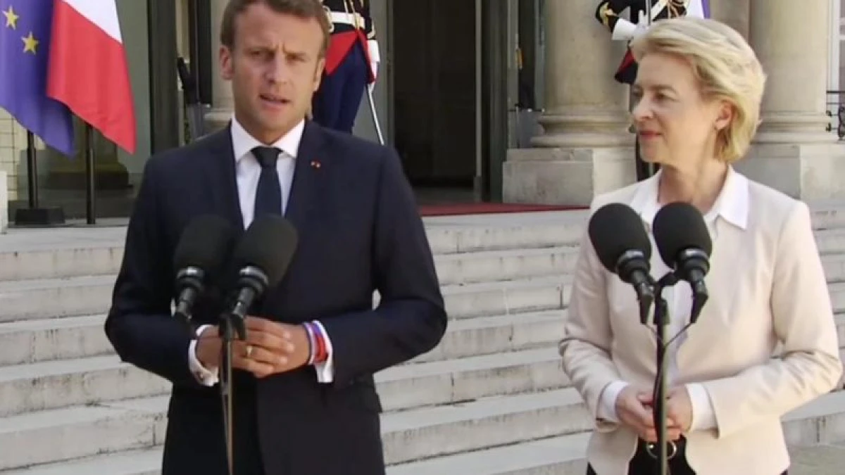 Von der Leyen și Macron vor să "regenereze" Europa