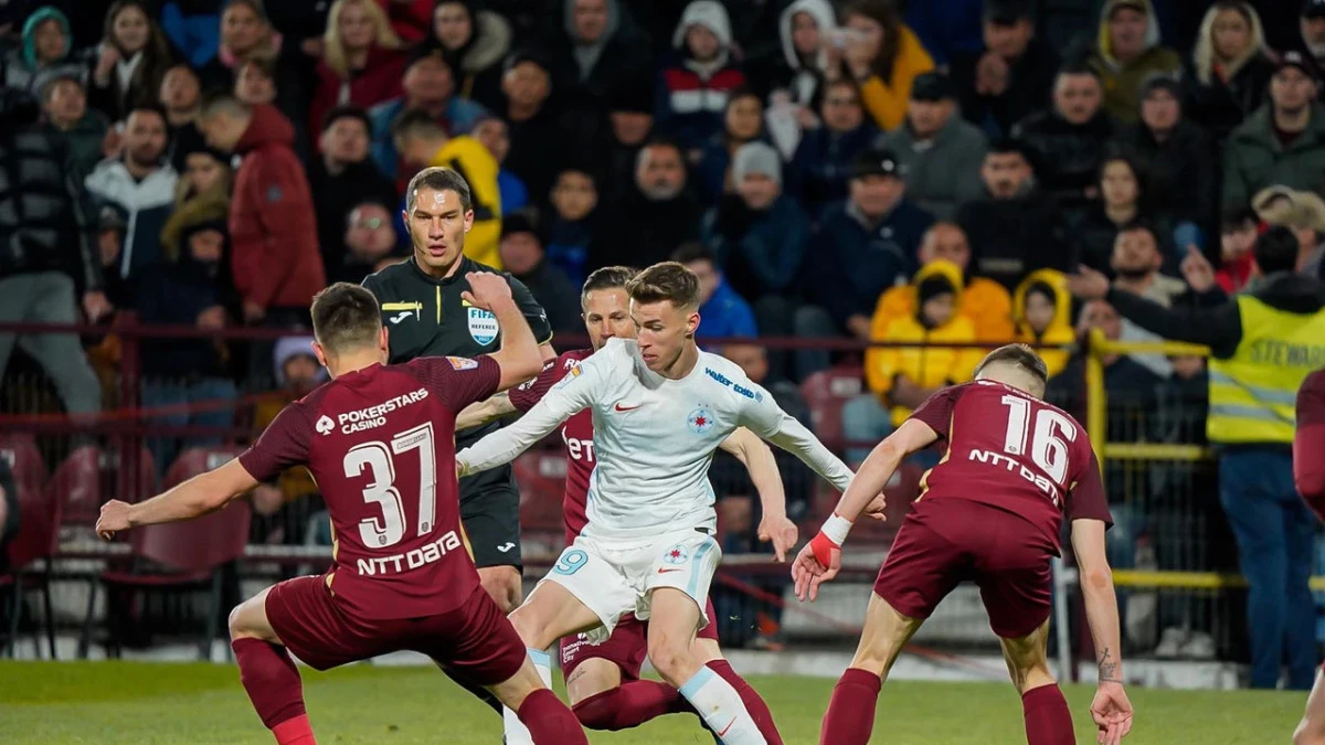 Weekend fierbinte în Liga 1: CFR Cluj şi FCSB s-ar putea înfrunta în ultima etapă, cu titlul pe masă!