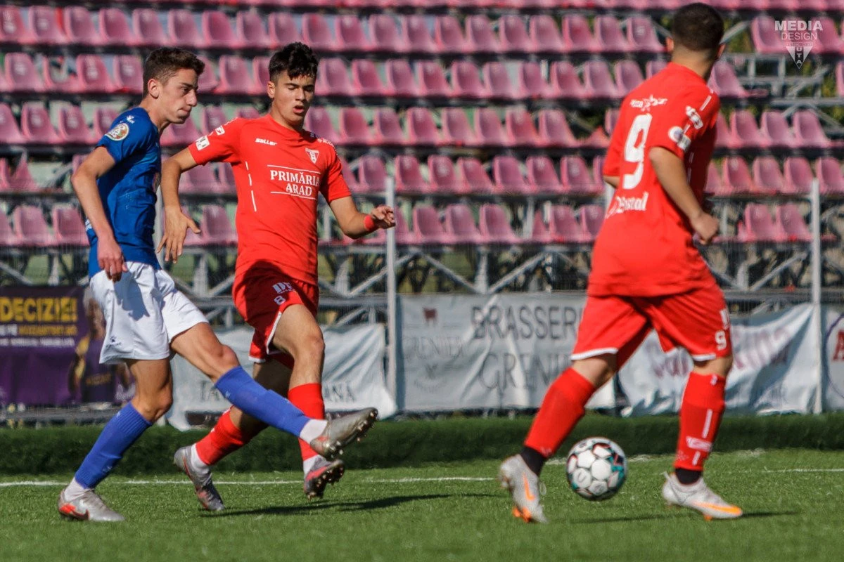 Weekend prolific pentru juniorii Academiei UTA, patru victorii din cinci meciuri!