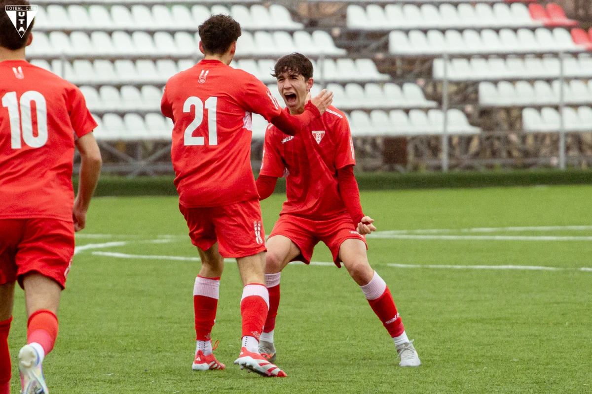 Weekend victorios pentru juniorii Academiei UTA, echipa sub 17 ani este la un pas de titlu!