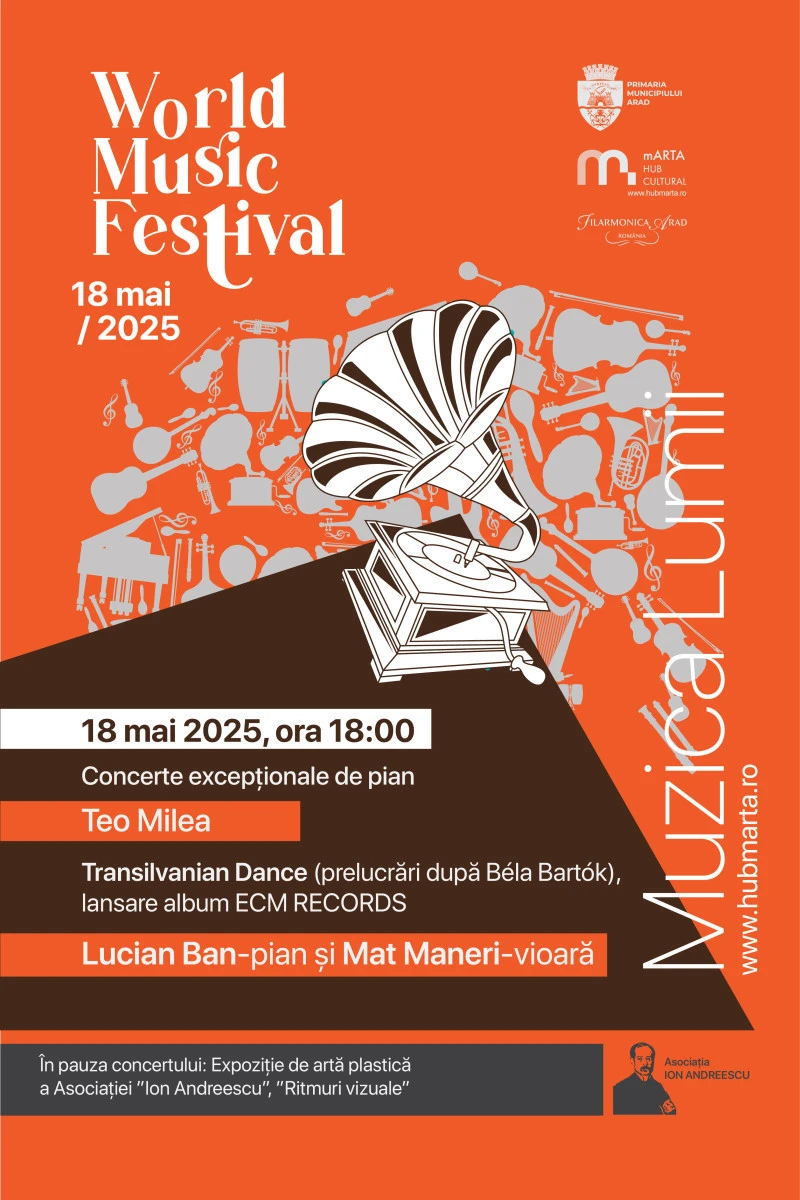 World Music Festival la Arad: două zile dedicate muzicii lumii și dialogului cultural