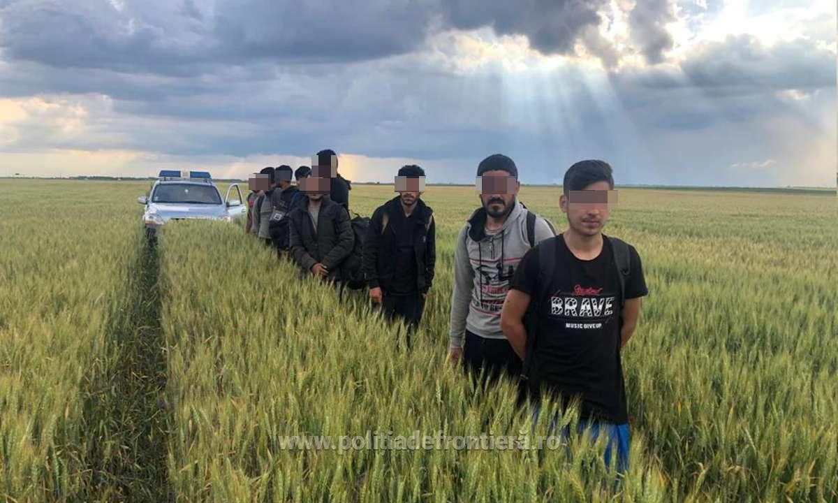 Zece cetăţeni din Afganistan, depistaţi la frontiera de vest