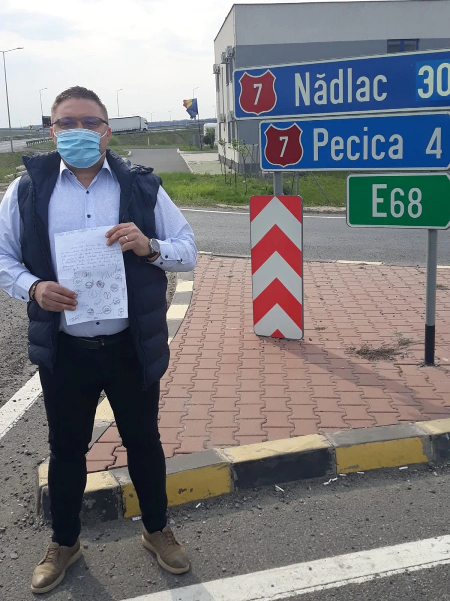 Zeci de firme cer ca TIR-urile să poată circula pe DN7, Pecica-Nădlac. „Vom avea sute de șomeri“