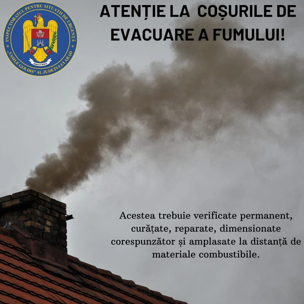 Zeci de gospodării au ars din cauza necurățirii coșurilor de fum