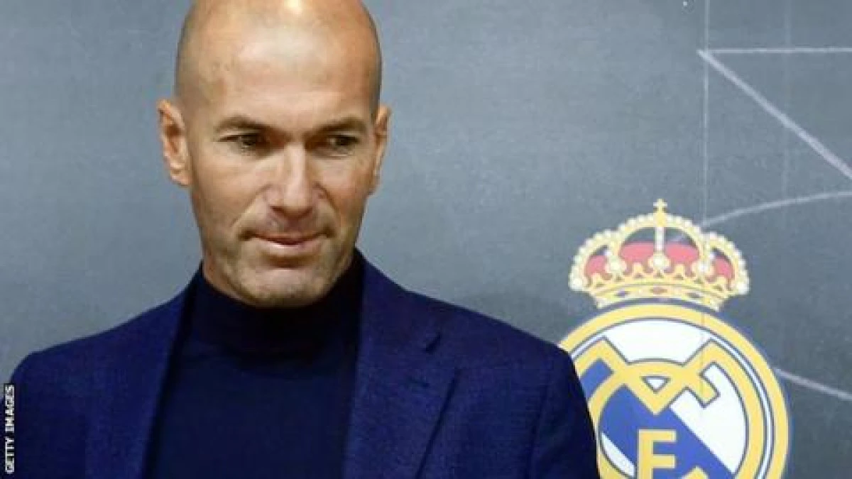Zidane este noul antrenor al lui Real Madrid