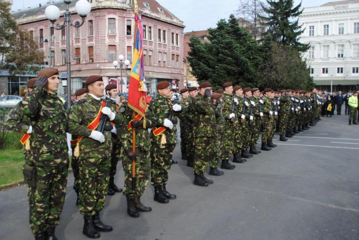 Ziua Armatei Române, sărbătorită la Arad