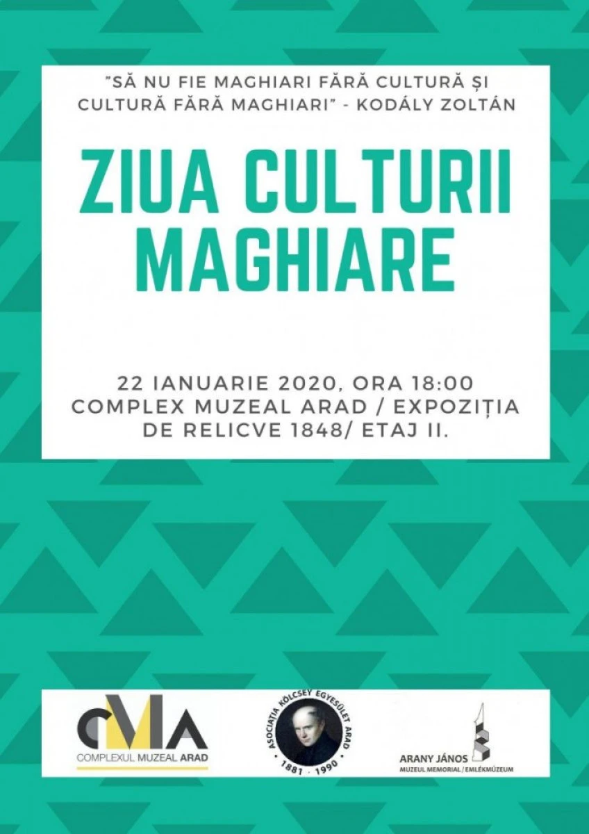 Ziua Culturii Maghiare, sărbătorită la Arad