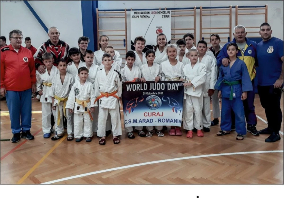 Ziua Mondială a judoului, sărbătorită şi de CSM Arad