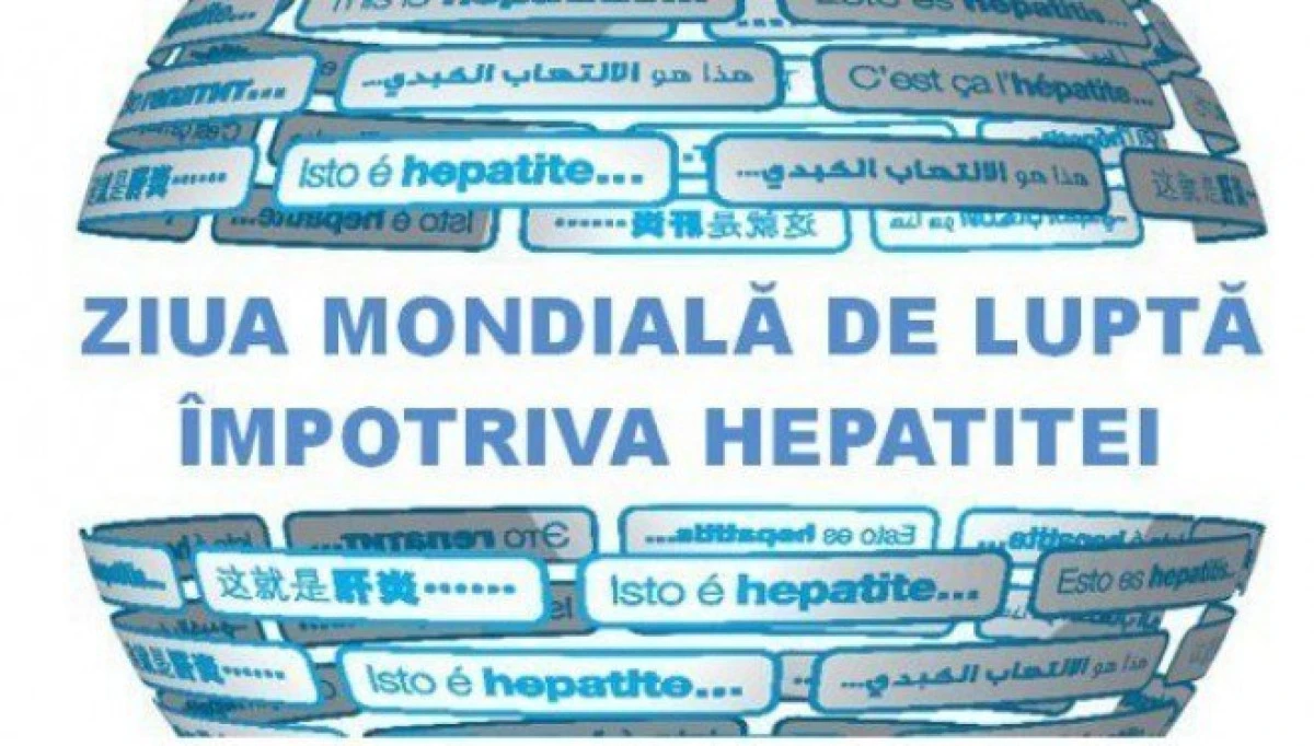 Ziua Mondială de Luptă împotriva Hepatitei, marcată la Arad în 28 iulie