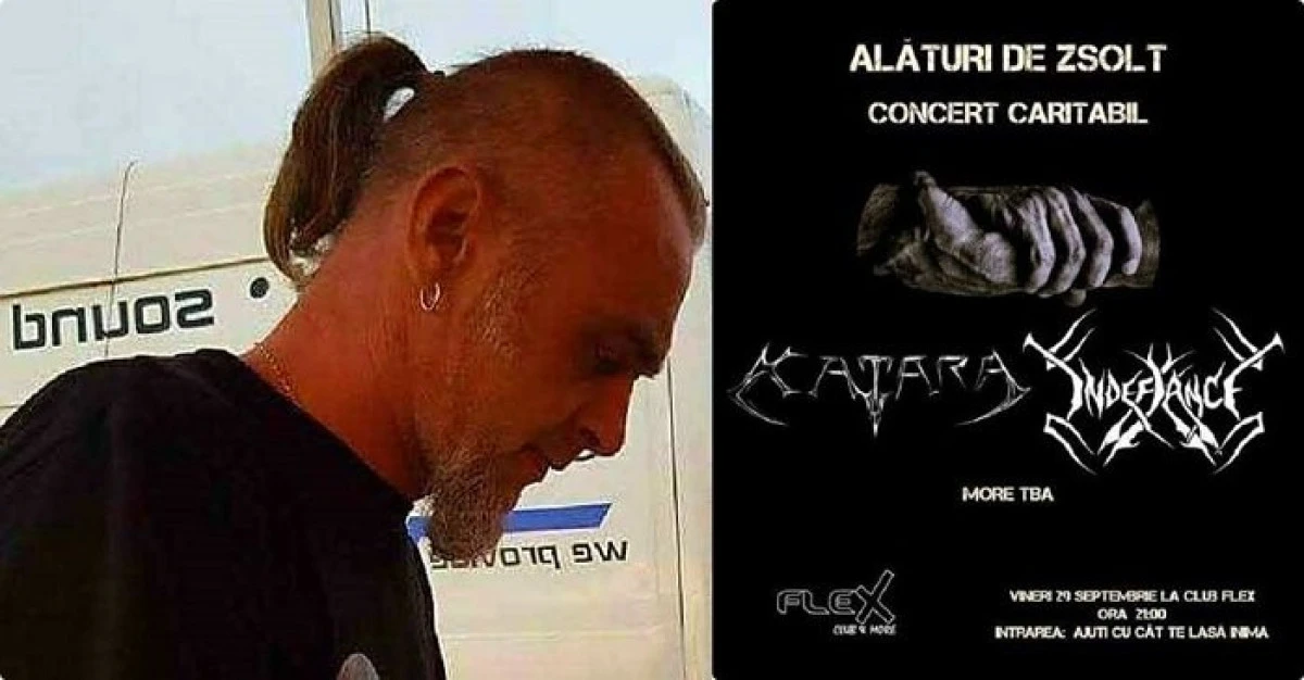Zsolt are nevoie de noi! Concert caritabil pentru arădeanul implicat într-un grav accident de motocicletă