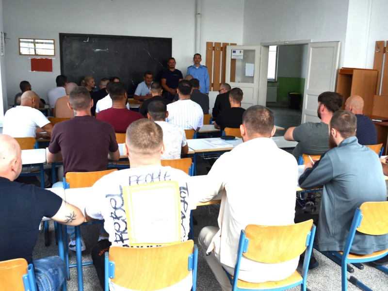 28 de deținuți din Penitenciarul Arad au obținut o calificare profesională după promovarea examenului final