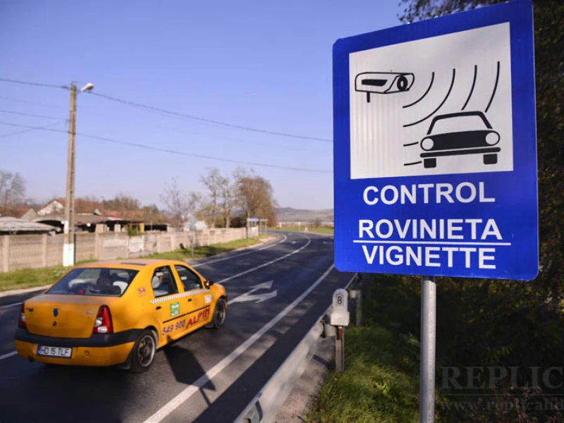 Atenție de unde cumpărați rovinieta! CNAIR avertizează asupra unui site din Ungaria care percepe taxe suplimentare