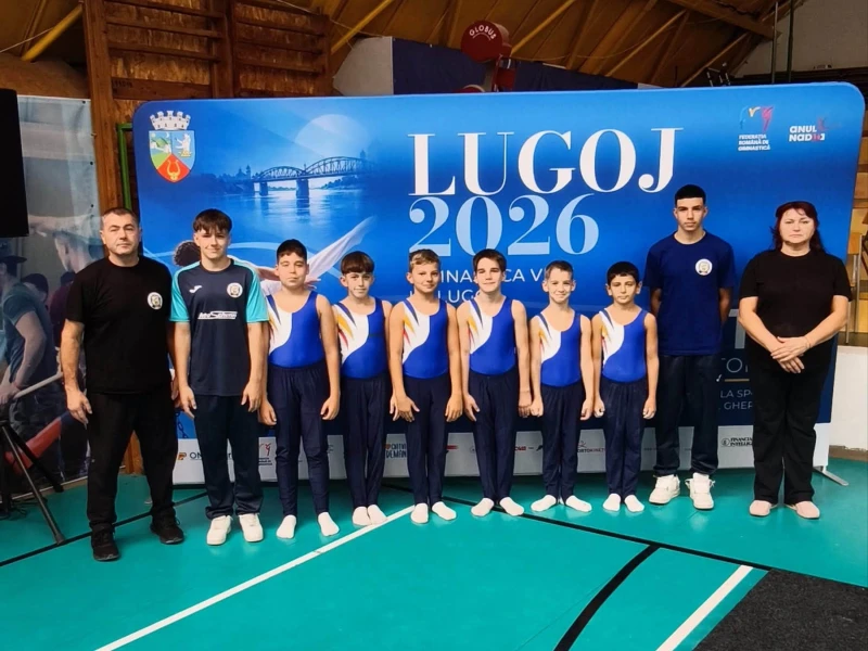 Două medalii pentru gimnaștii CSS Gloria Arad la Campionatele Naționale de juniori