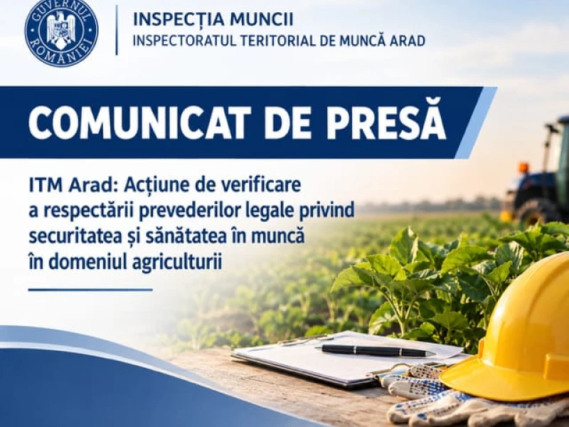 ITM Arad a verificat firmele din agricultură