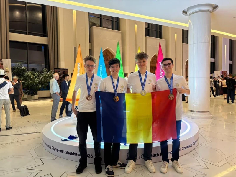 Mihai Stanciu, elev al Colegiului „Moise Nicoară” din Arad, medalie de argint la Olimpiada Internațională de Chimie
