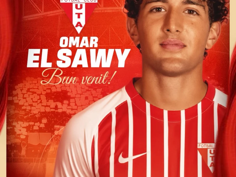 Omar El Sawy, la UTA! Mijlocașul ofensiv vine împrumut de la Rapid