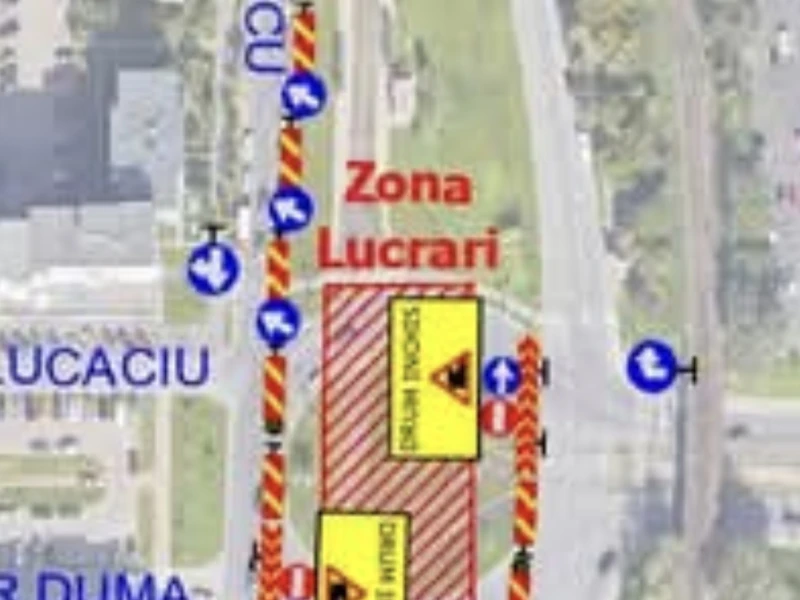 Un nou șantier afectează traficul în Micălaca: restricții până în septembrie
