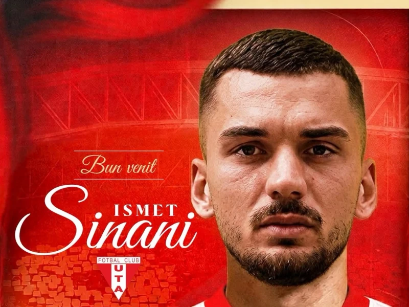 UTA a transferat un atacant format la AC Milan. Ismet Sinani a semnat cu echipa arădeană