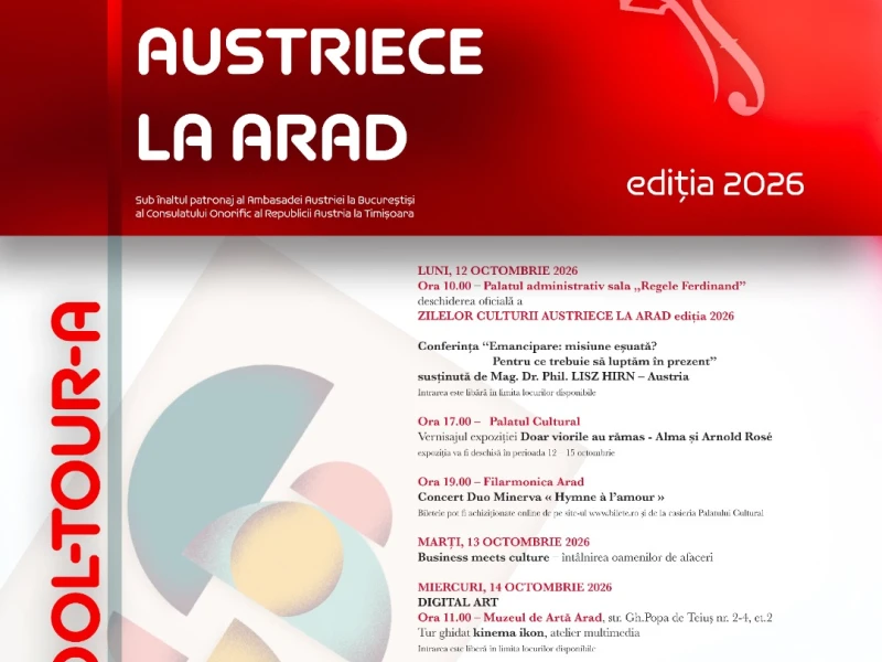 Zilele Culturii Austriece la Arad