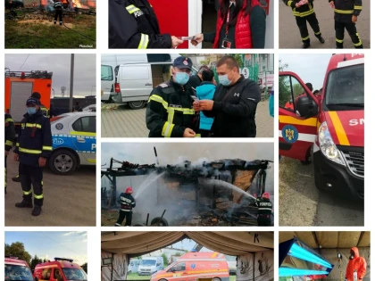 101 misiuni în week-end, pentru subunitățile ISU Arad