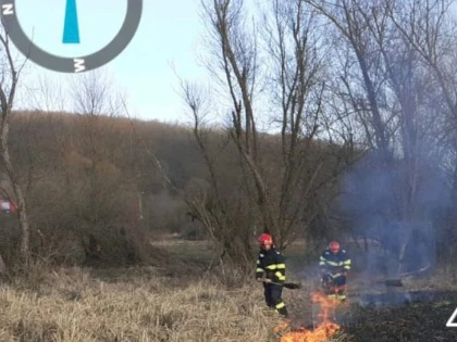 110 misiuni ale pompierilor militari arădeni, la sfârșitul săptămânii trecute
