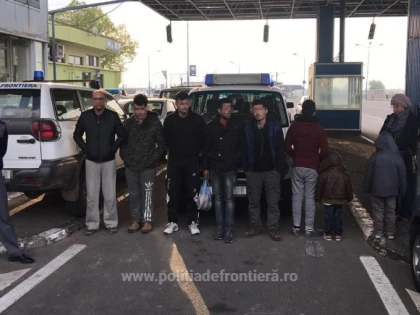 14 persoane au fost prinse la frontieră în timp ce încercau să iasă ilegal din țară