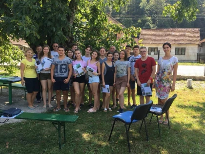 15 copii din Republica Moldova, în tabără la Moneasa