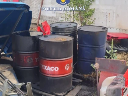 20 de tone de deșeuri au fost găsite în curtea unei societăți comerciale din Arad