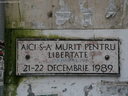 21 decembrie 1989 - ziua în care s-a murit pentru libertate
