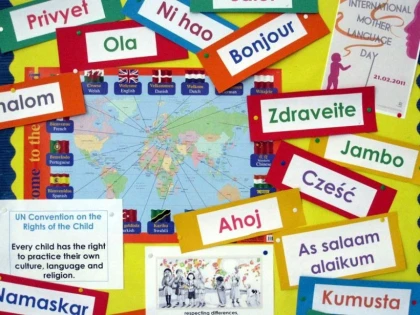 21 februarie - Ziua internaţională a limbii materne