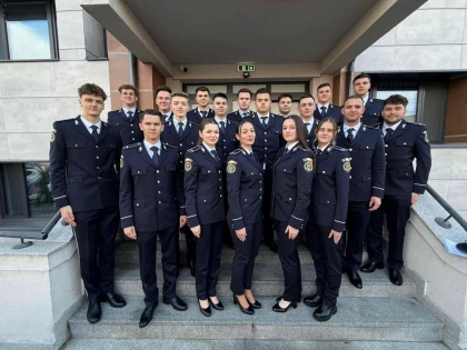 22 de absolvenți ai școlilor de poliție au fost încadrați la Inspectoratul de Poliție Arad