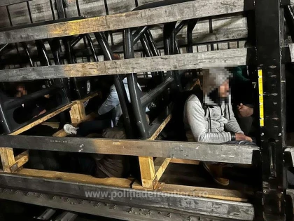 25 de refugiați au prinși în timp ce încercau să treacă ilegal în Ungaria
