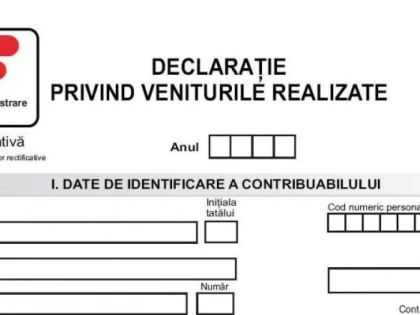25 MAI, TERMENUL LIMITĂ PENTRU DEPUNEREA DECLARAȚIEI 200