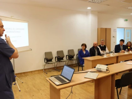 281 de arădeni  au fost tratați, în trei luni, în Laboratorul de Cardiologie Intervențională