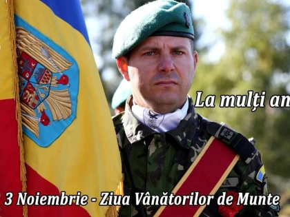 3 NOIEMBRIE - ZIUA VÂNĂTORILOR DE MUNTE