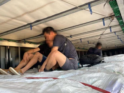 34 de cetăţeni străini, depistați ascunși de polițiștii de frontieră arădeni și bihoreni