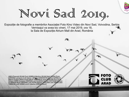 62 de fotografii artistice din Novi Sad, expuse la Arad