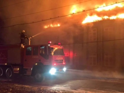 70 de pacienți au fost evacuați de la Spitalul de Psihiatrie din Gătaia, în urma unui incendiu