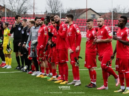 A căzut cortina şi peste Liga a II-a. Pe ce loc iernează UTA