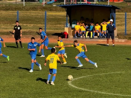 A fost weekend plin și pentru tinerii fotbaliști ai Gloriei Arad, victorie a juniorilor mari