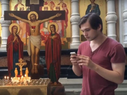 A prins pokemoni într-o biserică. Ce a urmat te va lăsa cu gura căscată