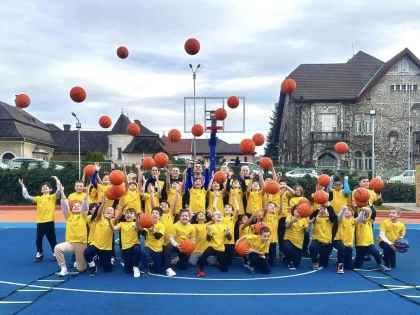Academia de Baschet Arad a finalizat primul proiect din cadrul programului "Să creștem sănătos"