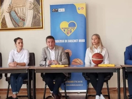 Academia de Baschet Arad are un nou proiect, Monica Brosovszky este președinte de onoare!