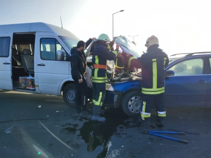 Accident cu cinci victime, la Pecica