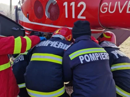 Accident de muncă grav la Zărand: Bărbat de 52 de ani, salvat după o intervenție contra cronometru