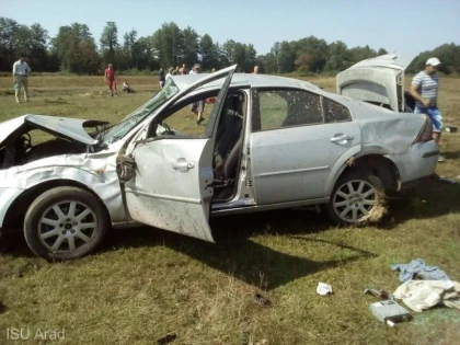 Accident grav în județul Arad. Un tânăr și-a pierdut viața