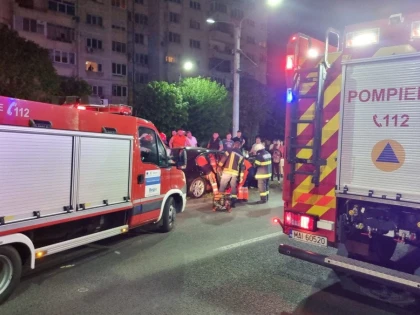 Accident grav pe Calea Aurel Vlaicu