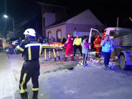 Accident grav pe Calea Radnei. Un șofer a făcut infarct la volan