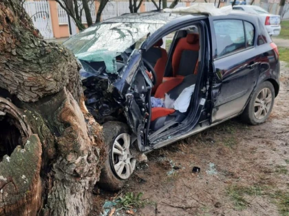 Accident groaznic la Nădlac, în care este implicată o tânără de 25 de ani